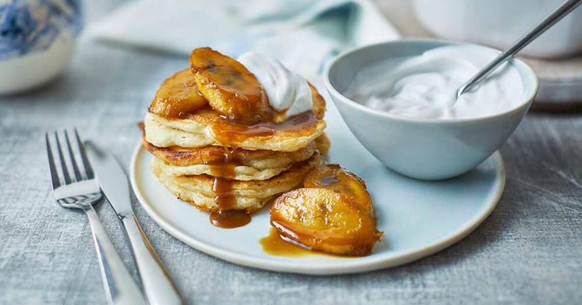 Fluffy Vegan Pilk  Pancakes